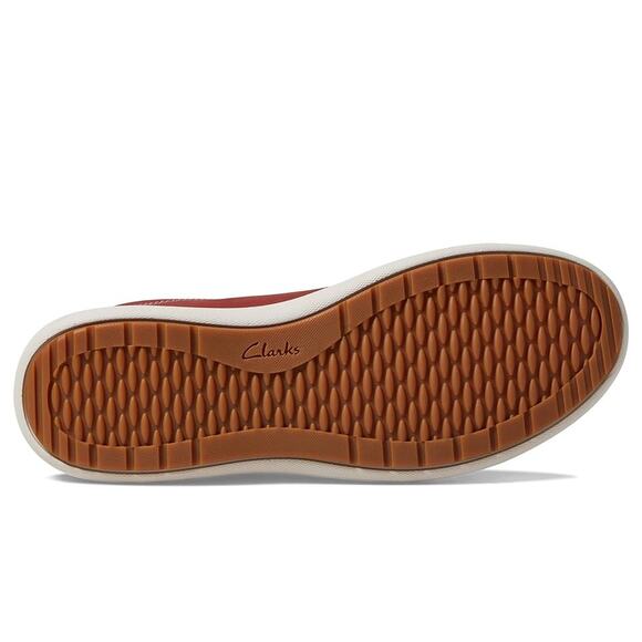 NWT Clarks Unisex Nalle Lace Sneaker, Chestnut N, 8.5 US Women - Picture 6 of 6